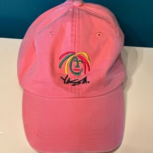 Vintage 1990’s YAGA Hat Pink Cap embroidered